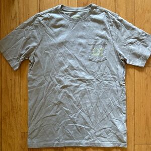 Vineyard Vines Boys Light Gray Short Sleeve Tee size L (16)